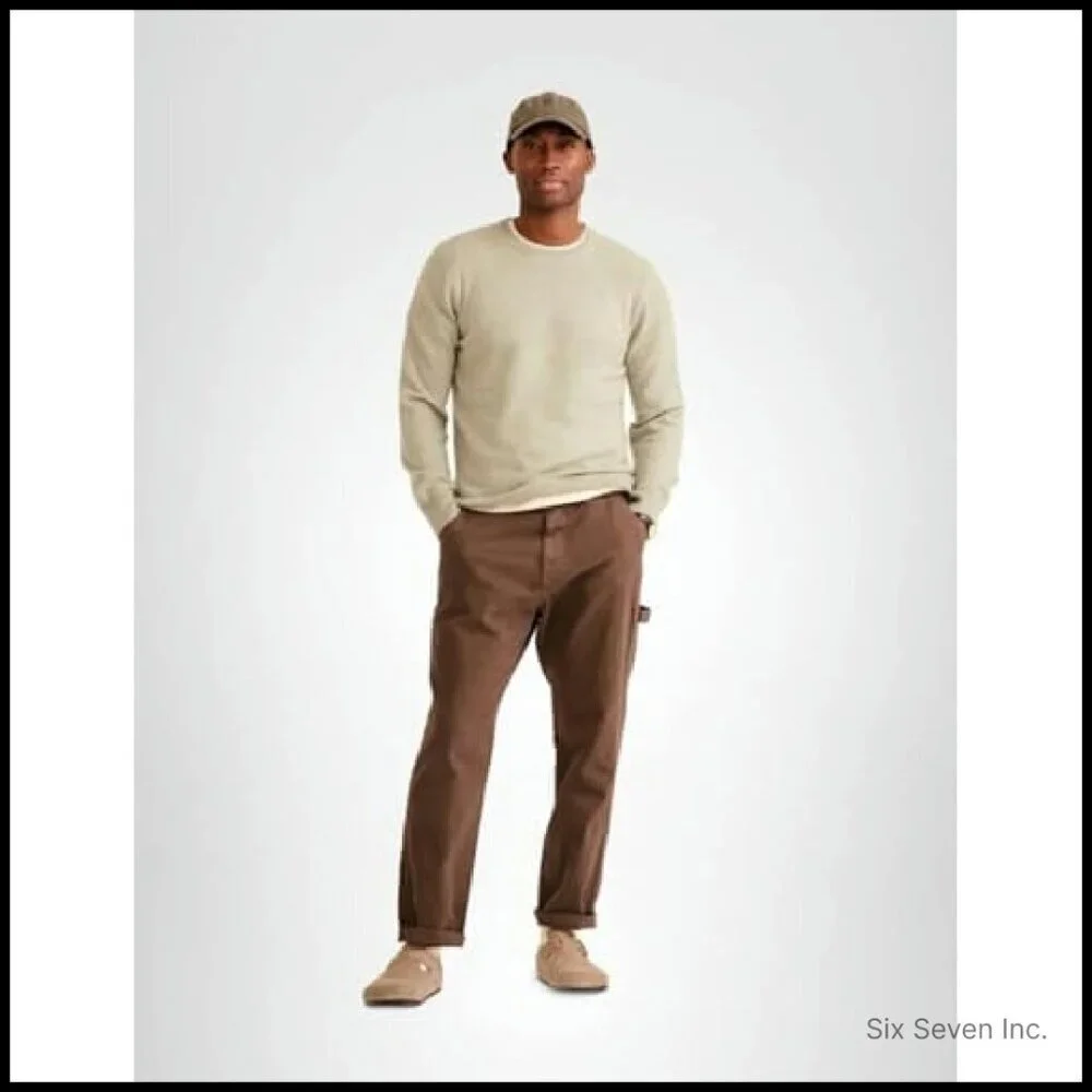 Classic Cashmere Crewneck Sweater Elegant Minimal Chic Timeless Pullover